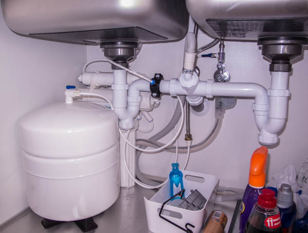General view reverse osmosis installation