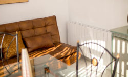 Calefacción con tubos escondidos