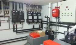 Sala de máquinas para chalet